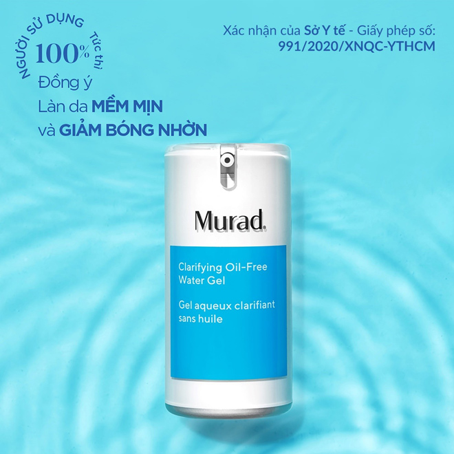 Review Clarifying Oil-Free Water Gel - sản phẩm ngừa mụn hiệu quả của Murad - 6
