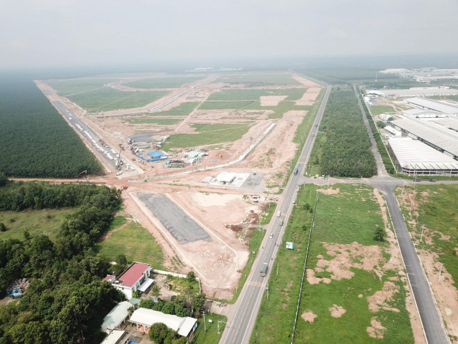Khu vực tái định cư của dự án Sân bay Long Thành