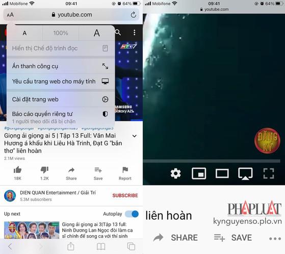 Cách bật chế độ Picture in Picture của YouTube trên iOS 14 - 1