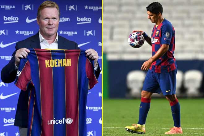 Barca thanh lý Suarez: Koeman tranh Cavani với Real, trợ chiến Messi - 1