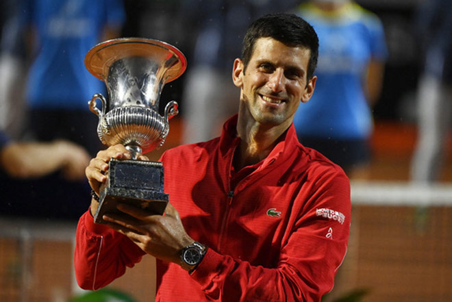 Djokovic vô địch Rome Masters 2020