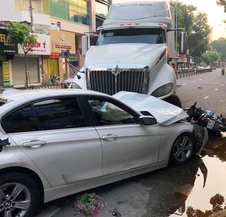 Hiện trường vụ tai nạn