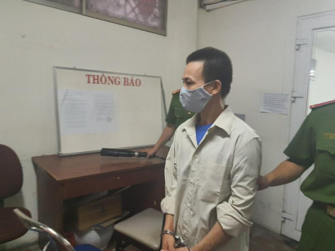 Bị cáo Linh tại tòa. Ảnh: NA.