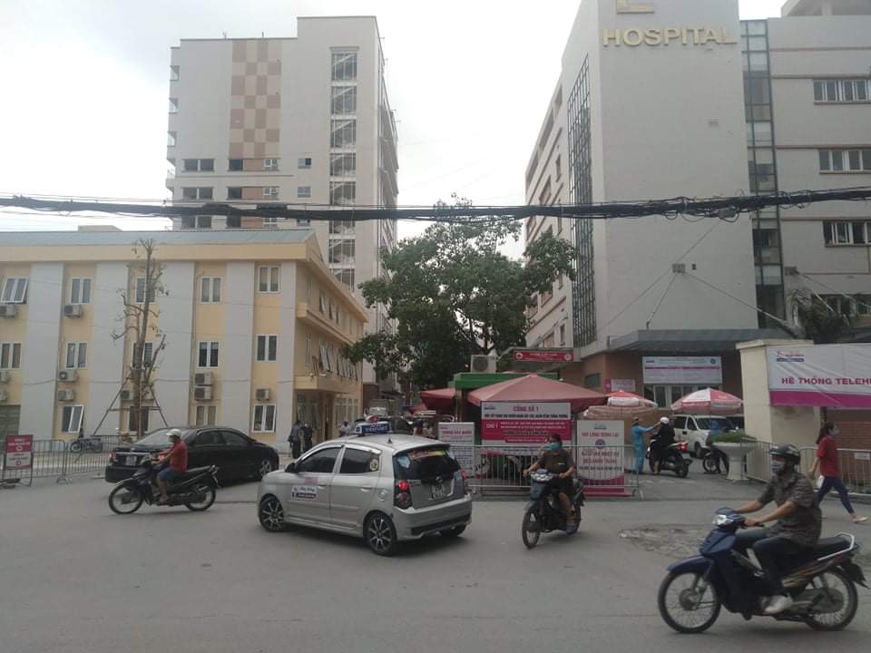 Bệnh viện E Hà Nội nơi xảy ra vụ việc.