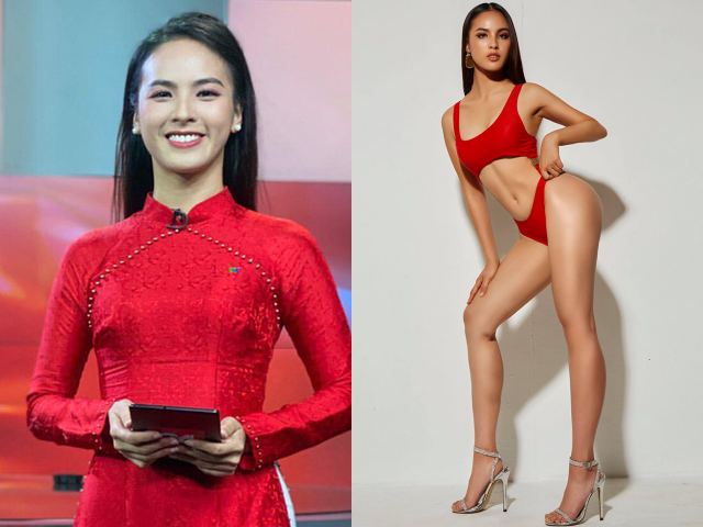 Giải trí - Loạt ảnh bikini khác xa trên sóng của nữ MC "mê thi hoa hậu nhất VTV"