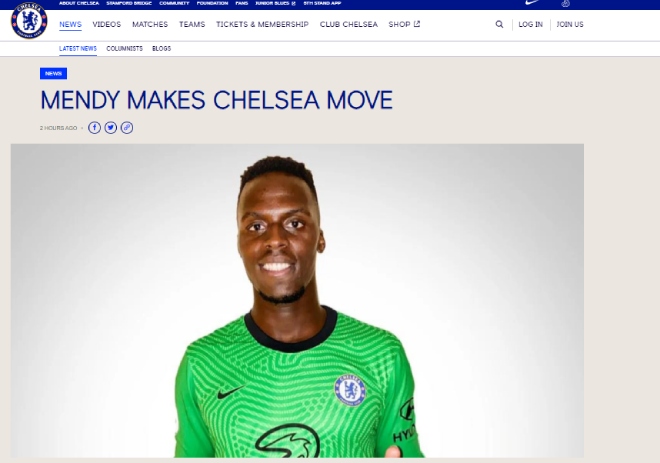 Chelsea chính thức đón thủ thành&nbsp;Edouard Mendy - tân binh thứ 7 ở kỳ chuyển nhượng hè 2020