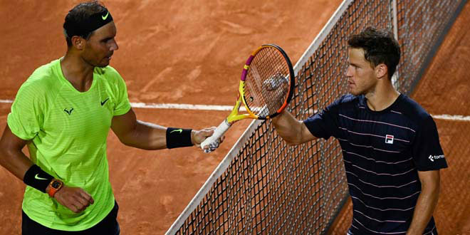 Rafael Nadal thua đau Diego Schwartzman ở tứ kết Rome Masters 2020
