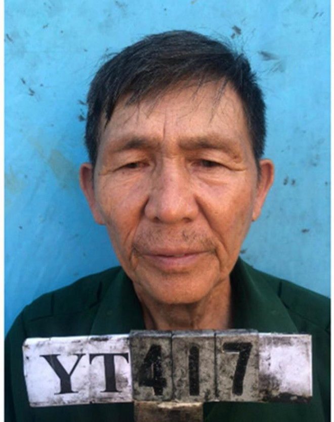 Bùi Đức Thuận tại cơ quan công an