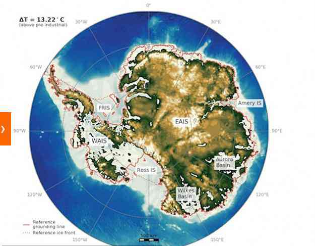 Nam Cực xanh tương lai - ảnh: Viện nghiên cứu Tác động khí hậu Postdam