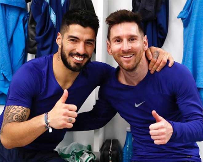 Suarez và Messi chia xa sau 6 năm gắn bó