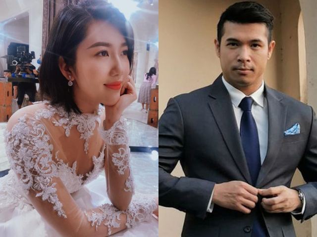 Sao Việt - "Bạn gái tin đồn" kém 13 tuổi đăng ảnh mặc áo cưới, vì sao Trương Thế Vinh bị gọi tên?