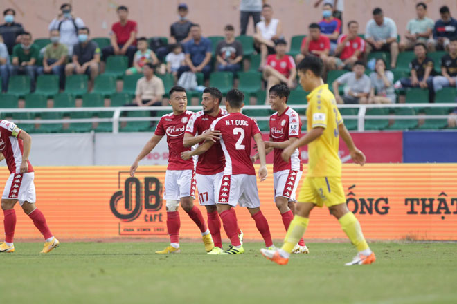 Trực tiếp bóng đá TP.HCM - Nam Định: Bàn thắng thứ năm - 9