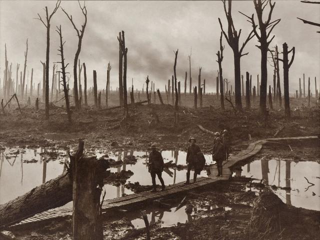 Thế giới - Chiến trường Thế chiến I hóa &quot;mồ chôn lỏng&quot; vì hiện tượng thời tiết trăm năm có một