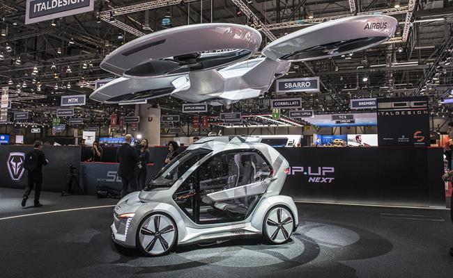 Ra mắt tại Geneva Motor Show 2018, Pop.Up Next là mô hình dự án mà Audi và Italdesign cùng nhau hợp tác nghiên cứu.
