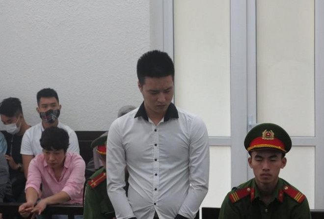 Bị cáo Nguyễn Hữu Thực tại tòa.