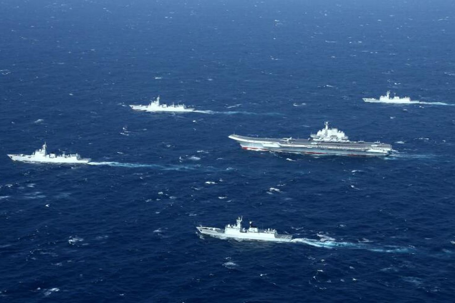 Trung Quốc tiếp tục tập trận quy mô trên cả 4 biển (ảnh: Reuters)