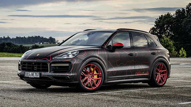 Nebulus tuner upgraded the Porsche Cayenne engine to nearly 1,000 horsepower - 2