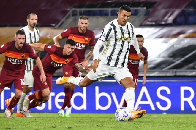 Video highlight trận AS Roma - Juventus: Ronaldo tung hoành, rực rỡ 2 cú đúp - 1