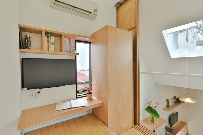 Ý tưởng thiết kế nội thất nhằm mục đích hướng đến các phòng ngủ không gian mở, tận dụng ánh sáng và luồng gió tự nhiên cùng với khả năng mở rộng không gian.
