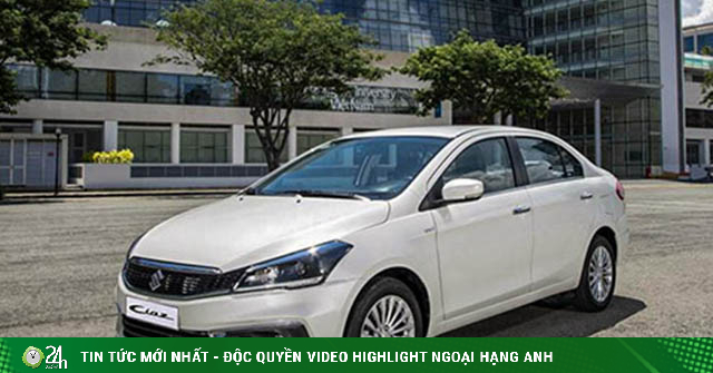 Giá lăn bánh Suzuki Ciaz bản nâng cấp, từ 529 triệu đồng