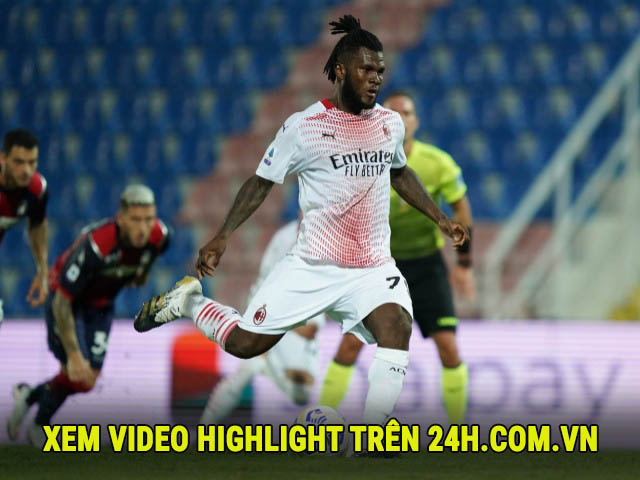 Bóng đá - Video highlight trận Crotone - AC Milan: Bước ngoặt phạt đền, 2 đòn kết liễu