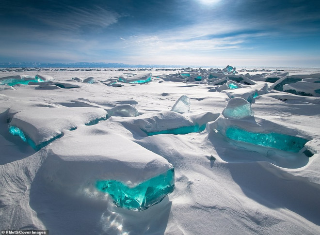 Hồ Baikal Ice (Nga) bởi Alexey Trofimov.