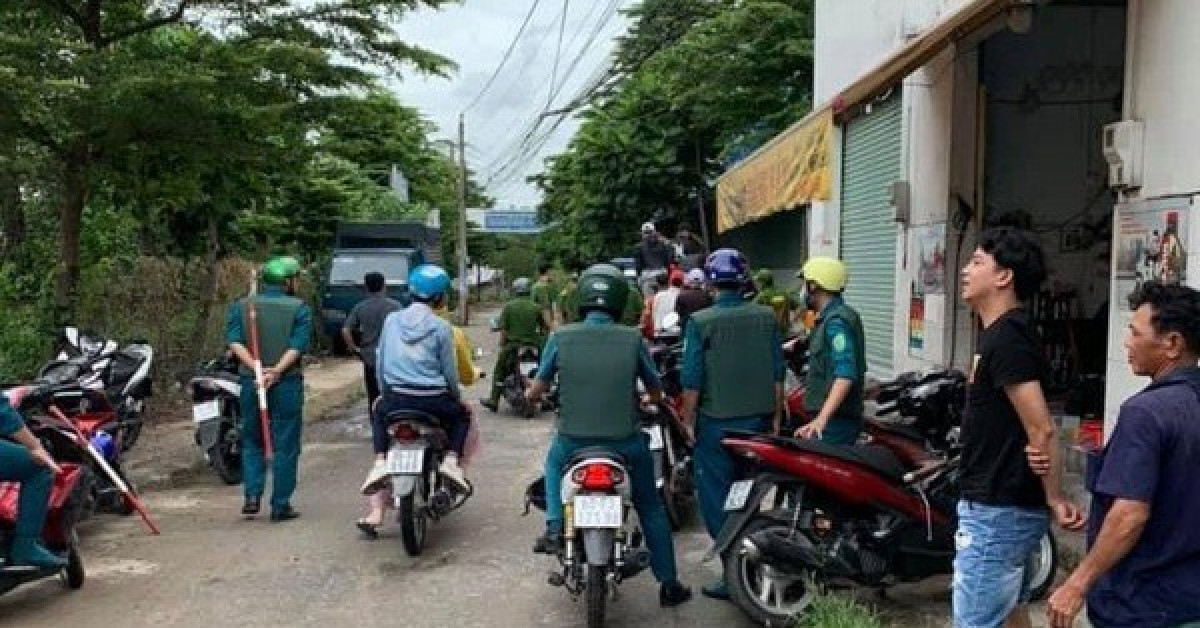 Lực lượng chức năng giải quyết vụ việc băng nhóm "dàn trận" chuẩn bị đánh nhau