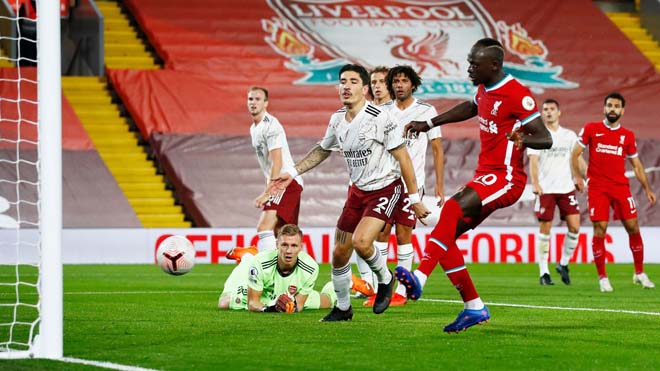 Mane có một màn trình diễn tốt trước Arsenal