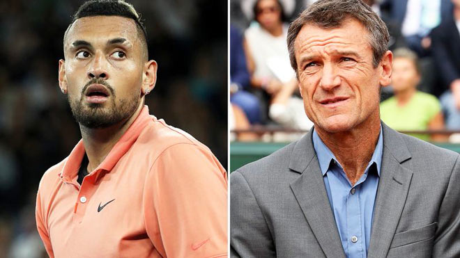 Nick Kyrgios đáp trả huyền thoại Mats Wilander