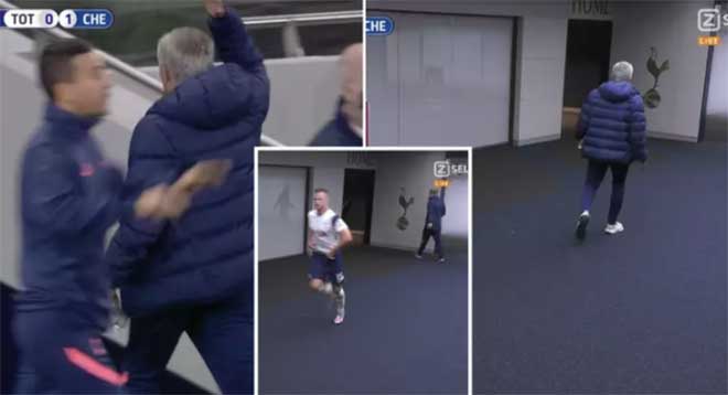 Mourinho đột ngột bỏ vào đường hầm giữa trận vì lý do bất ngờ - 1