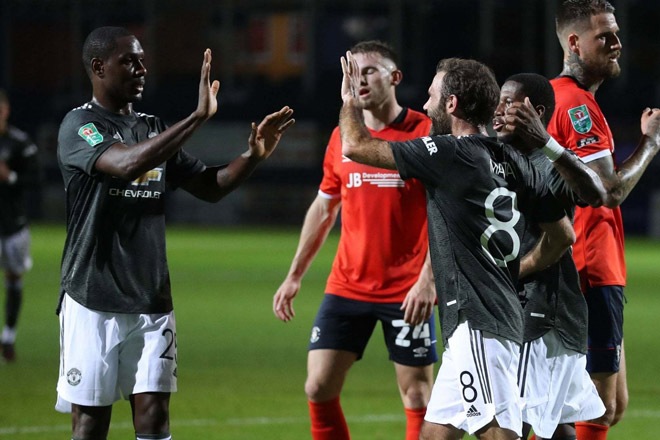Solskjaer thay đổi tới 10 nhân sự trong đội hình chính ở vòng 3 League Cup
