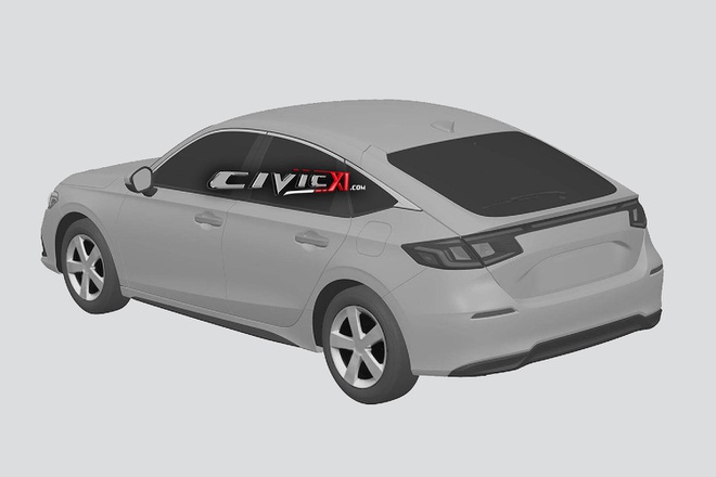 Xem trước Honda Civic 2022 qua bản dựng đồ họa, thiết kế đầu xe "mượn" của Accord - 2