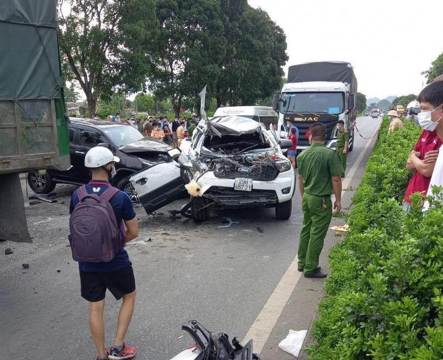 Hiện trường vụ tai nạn