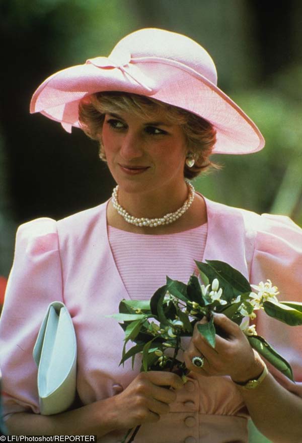 14 thiết kế váy áo màu hồng sành điệu của công nương Diana - 9