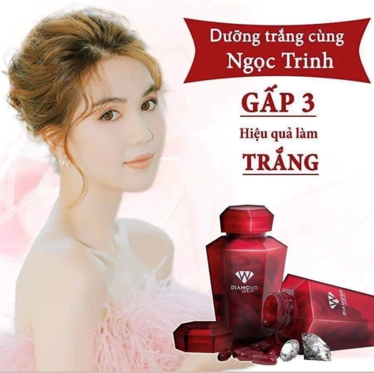 Viên uống trắng da Diamond White - Lựa chọn hoàn hảo cho làn da trắng sáng - 3