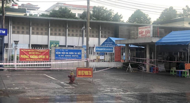 Bệnh viện Sa Đéc tiếp tục cách ly y tế tạm thời