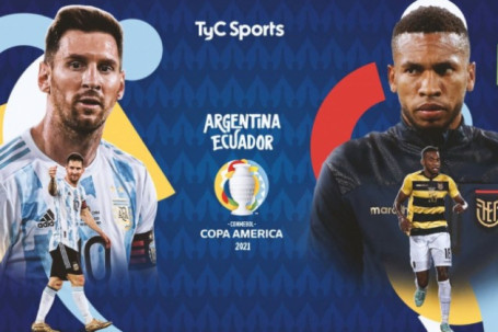 Nhận định bóng đá Argentina - Ecuador: Messi nhắm siêu kỷ lục của Pele (Tứ kết Copa America)