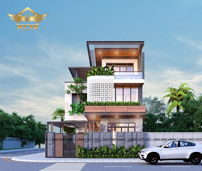 Biệt thự xanh đến từ Uy Vũ