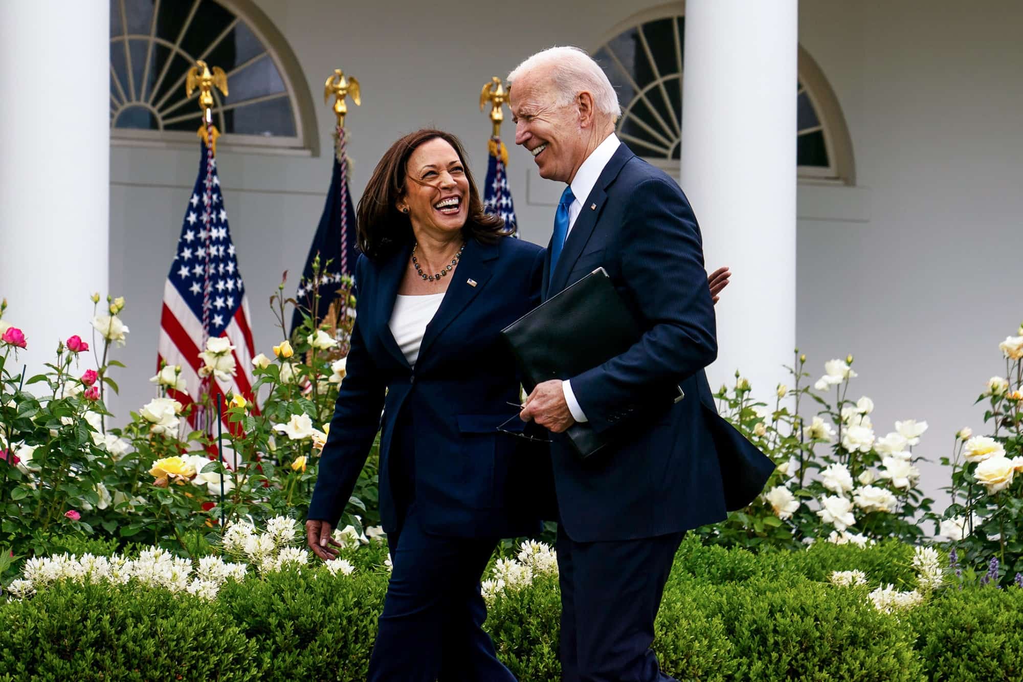 Tổng thống Joe Biden và phó Tổng thống Kamala Harris. Ảnh: NBC