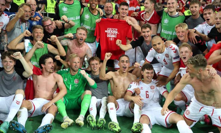 Đan Mạch lọt vào bán kết được đánh giá là một bất ngờ tại EURO