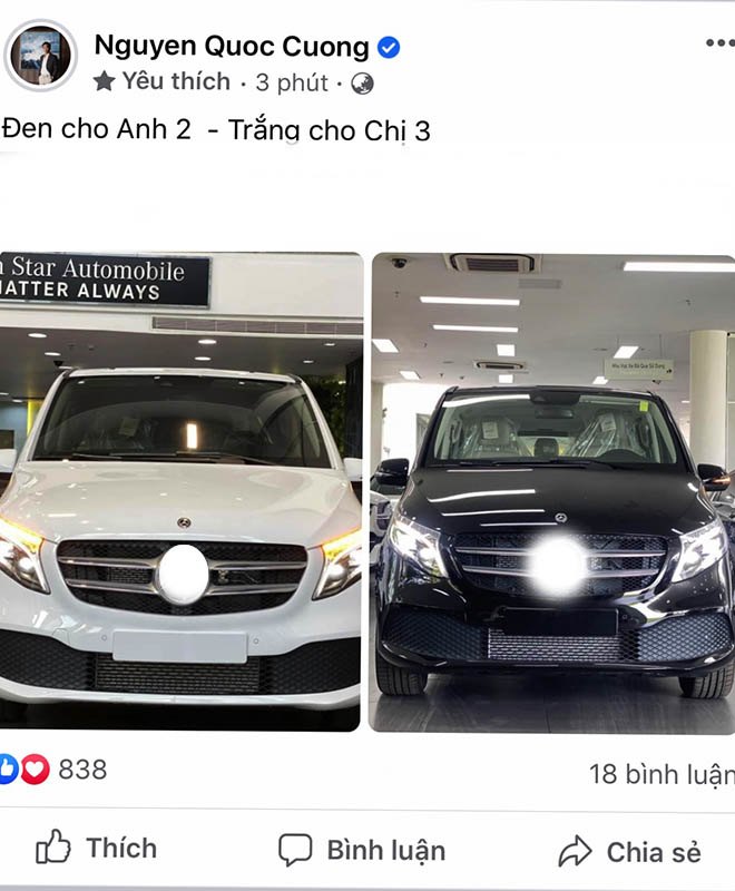 Bóc giá 2 siêu xe bạc tỷ doanh nhân Cường Đô la vừa sắm tặng 2 con Subeo và Suchin - 1