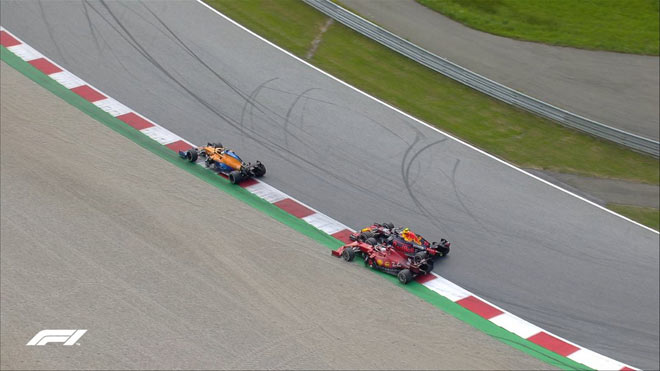 Đua xe F1, Austrian GP: Đẳng cấp &#34;cơn lốc màu da cam&#34;, Verstappen giành &#34;Grand Slam&#34; - 1