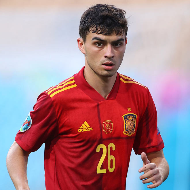 Tiền vệ trẻ Pedri (ĐT Tây Ban Nha) đang chơi khá tốt ở EURO 2020