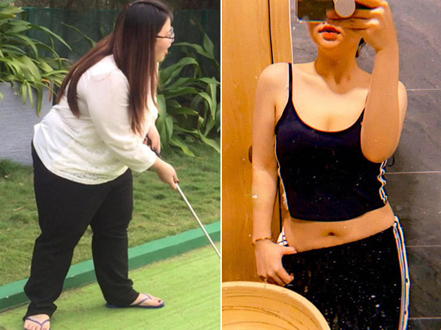 Bạn trẻ - Cuộc sống - Cô gái nặng 107kg giảm cân "thần sầu" khiến người thân không nhận ra