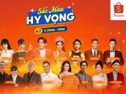 Đón chờ 5 sắc màu tươi mới xuất hiện độc quyền tại chương trình Sắc Màu Hy Vọng của Shopee diễn ra lúc 8:30 tối nay