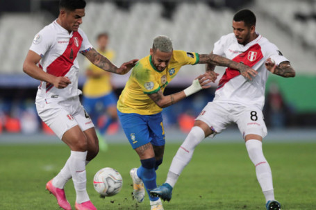 Video Brazil - Peru: Đôi công rực lửa, vé vàng chính thức về tay (Copa America)