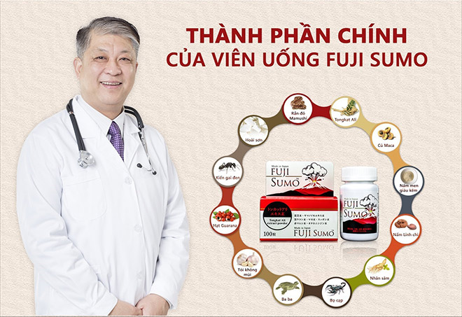 Fuji Sumo - Sản phẩm có tác dụng tốt trong việc hỗ trợ tăng cường sinh lực cho nam giới hiệu quả.