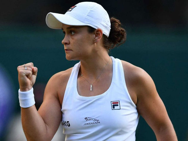 Thể thao - Trực tiếp Wimbledon ngày 8: Nóng bỏng tứ kết đơn nữ, Barty thể hiện sức mạnh