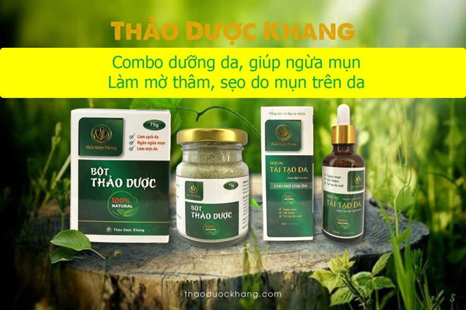 Da mặt bị mụn, thâm, sẹo dùng Thảo Dược Khang có hiệu quả không? - 1