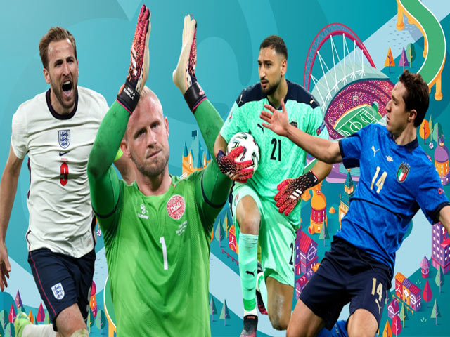 Bóng đá - Sao sáng nhất vòng bán kết EURO: Schmeichel, Donnarumma hay Kane đọ tài?